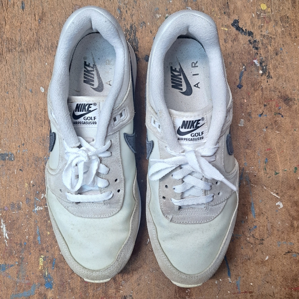 Nike Air Pegasus '89 G Men's Golf Shoes White Platinum Tint Men's Size 7 - Picture 5 of 8